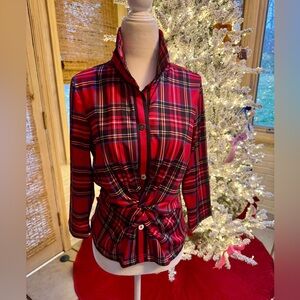 Gretchen Scott Twist and Shout blouse